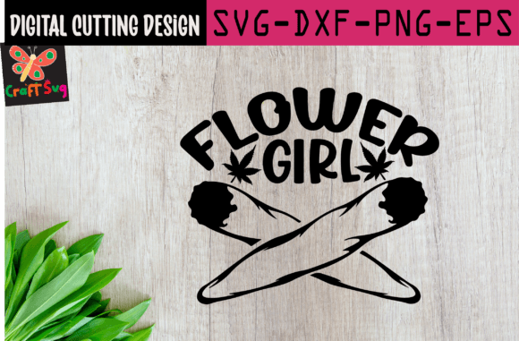 Flower Girl Svg Design: A Versatile Creative Asset