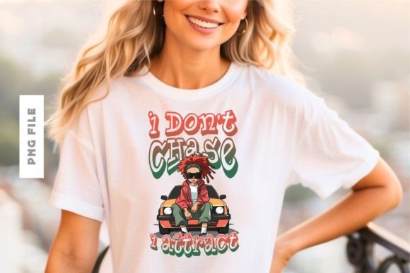 I Don't Chase T-shirt Design: A Statement in Modern Visuals
