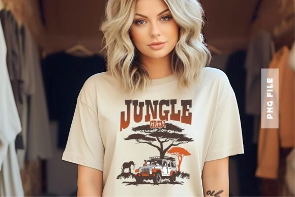 Jungle Crew T-Shirt Design: A Professional Asset for Modern Brands