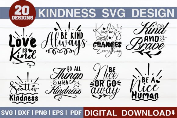Kindness SVG Design Bundle: Elevate Your Creative Projects
