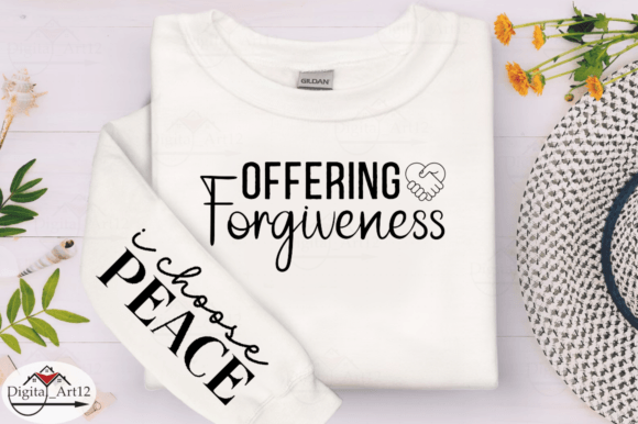 Offering Forgiveness Sleeve SVG Design: A Creative Asset