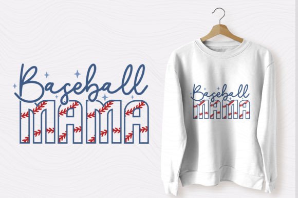 Retro Baseball Mama SVG Design: A Timeless Asset for Creators