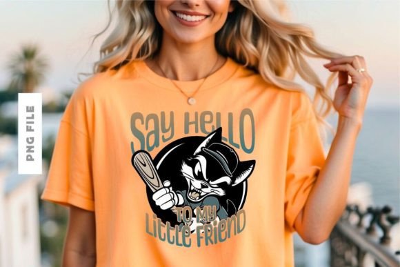 Say Hello T-shirt Design: Your Ultimate Print-Ready Asset